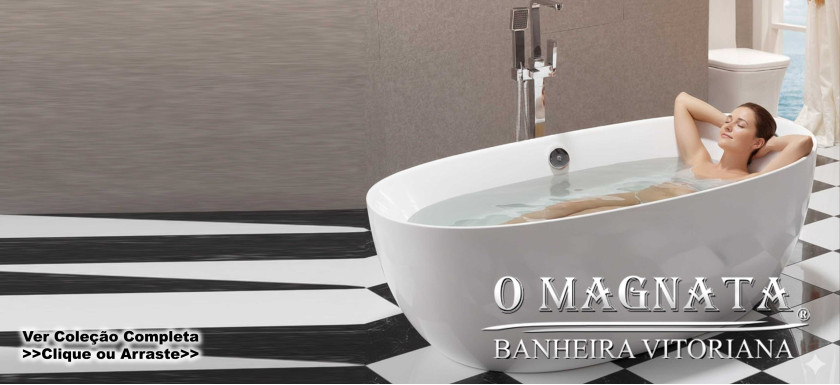 banheira freestanding de imersão  praiano com air blower