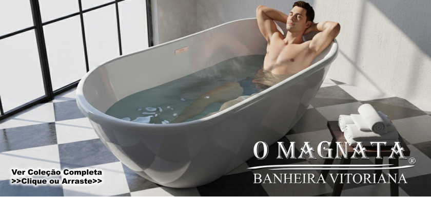 banheira de imersão freestanding bologna da marca mondialle